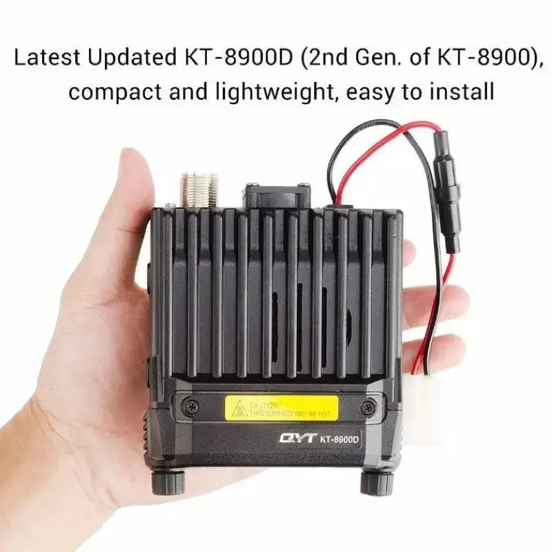 QYT KT-8900D 25W Dual Band Quad Display Mobile Radio VHF UHF by Beastly Survival Outlet