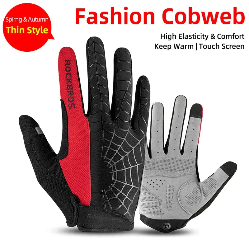 ROCKBROS Cycling Gloves Thermal Autumn Winter Gloves Windproof SBR Touch Screen Bike Gloves Full Finger Shockproof Sport Gloves by Beastly Survival Outlet ROCKBROS Cycling Gloves Thermal Autumn Winter Gloves Windproof SBR Touch Screen Bike Gloves Full Finger Shockproof Sport Gloves Beastly Survival Outlet
