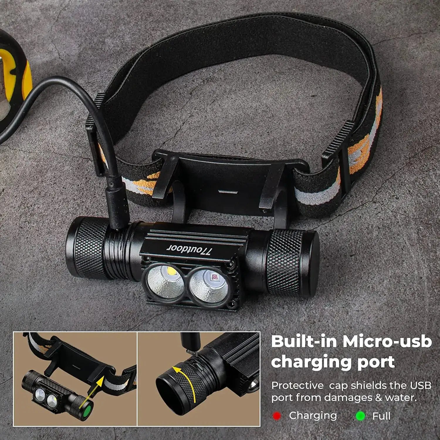 Sofirn H25LR Rechargeable LED Headlamp 1200 Lumen 90 CRI Pro by Beastly Survival Outlet