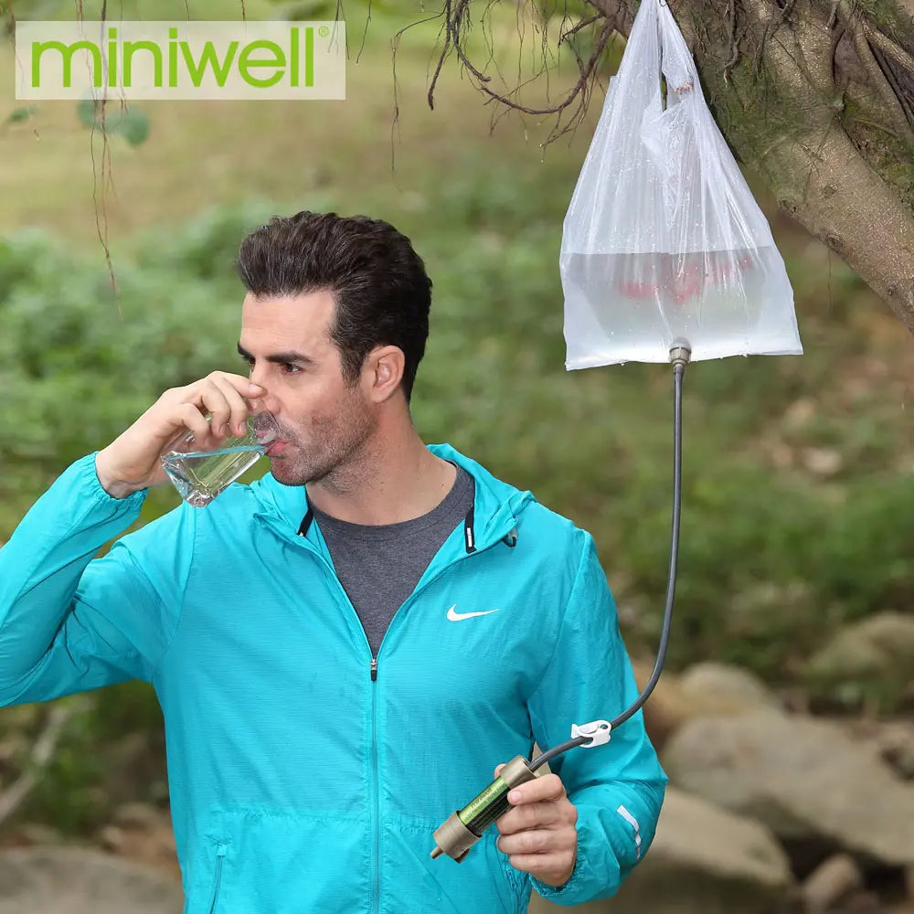 Miniwell L630 Personal Camping Water Filter Straw Survival