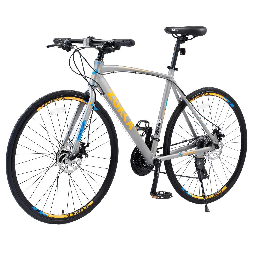 Unisex 24 Speed Hybrid Bike With Disc Brakes 700C City Rides by Beastly Survival Outlet