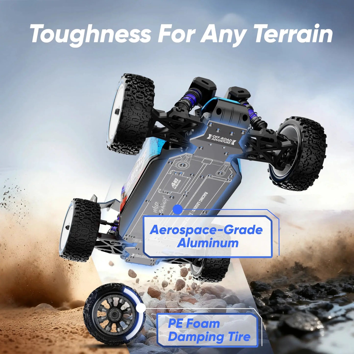 JIUSI WB12 PRO 1/12 Racing Car 4WD High Speed 80KM/H Brushless Remote Control Car Off-road Competitive Drift RC Car Toy Kid Gift by Beastly Survival Outlet