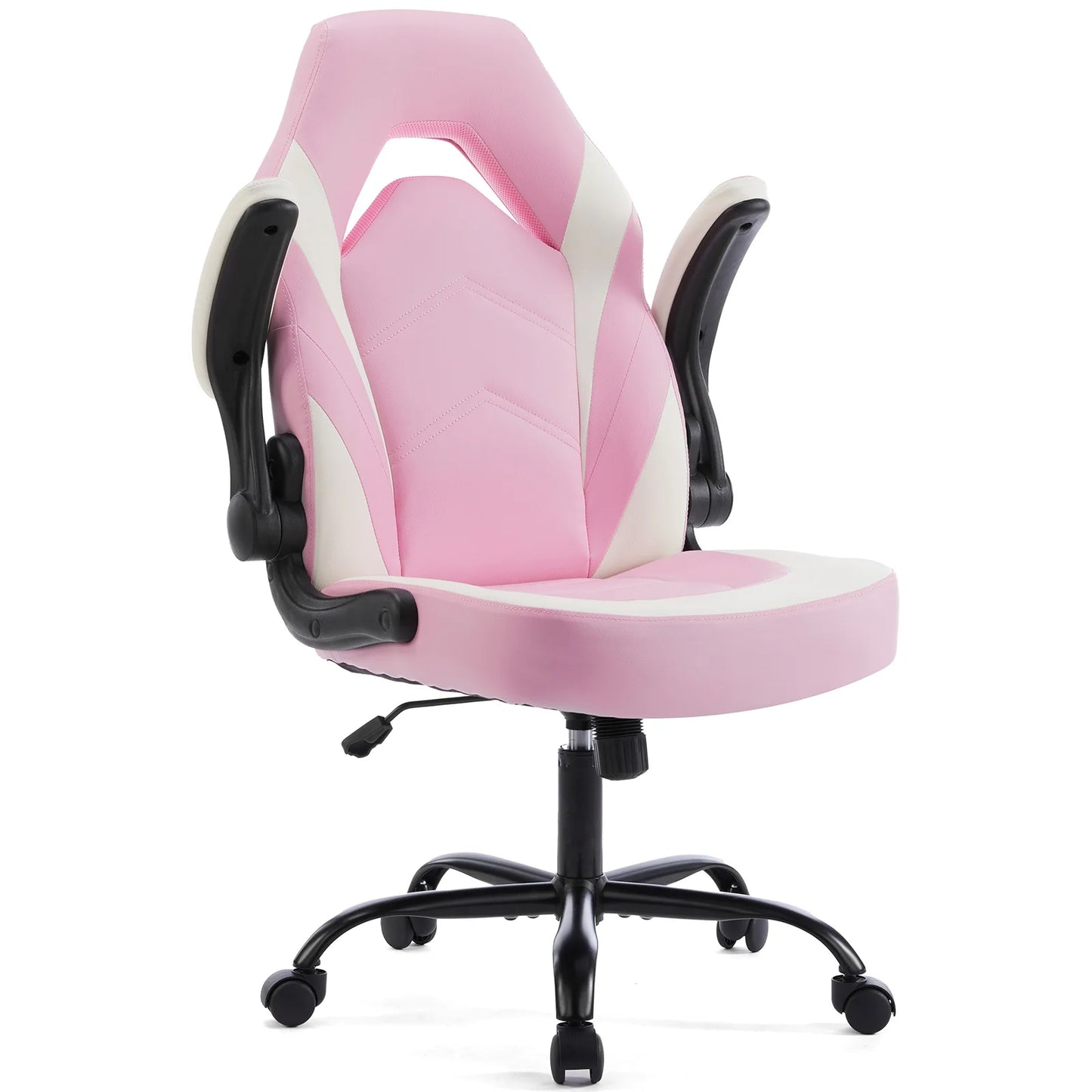 JHK Adjustable Ergonomic Office Gaming Chair with Flip-up Armrests