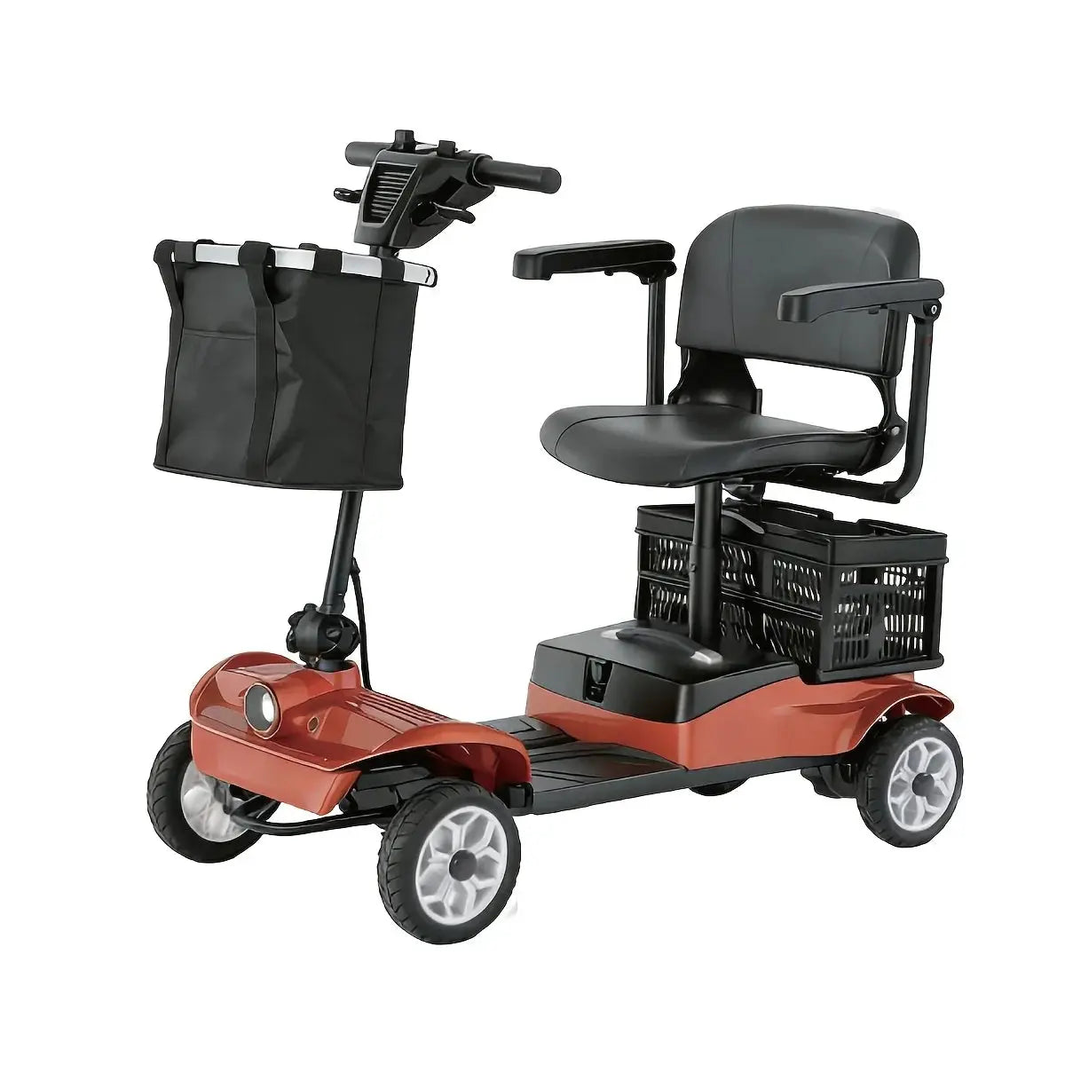 Senior Electric Mobility Scooter, Ergonomic Handle, Electromagnetic Brake, LED Light, Shopping Basket, 120kg Load, Safe Travel by Beastly Survival Outlet Senior Electric Mobility Scooter, Ergonomic Handle, Electromagnetic Brake, LED Light, Shopping Basket, 120kg Load, Safe Travel Beastly Survival Outlet
