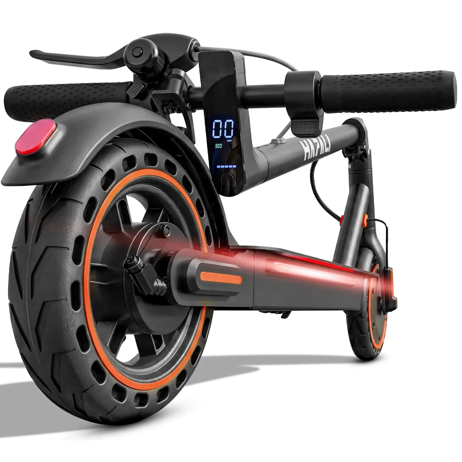 Electric Scooter for Adults, 550W Peak Motor & 19-Mile Range, 360° Lighting, Foldable E-Scooter with App Control by Beastly Survival Outlet