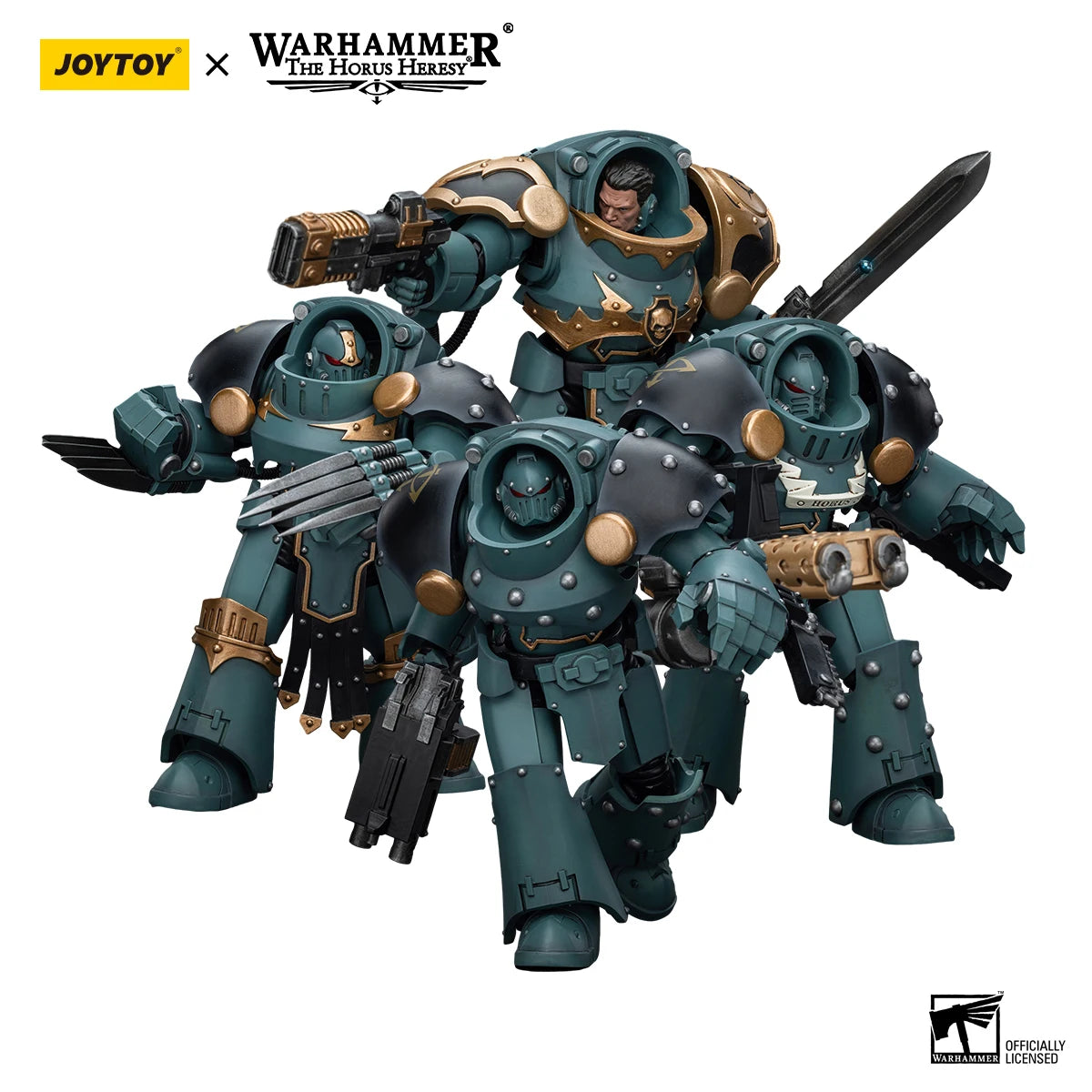JOYTOY Warhammer 40K Sons of Horus Tartaros Terminator Model