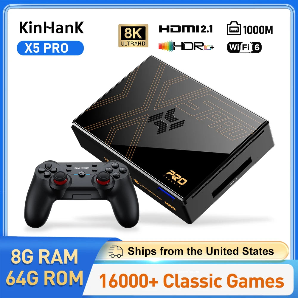 Kinhank Super Console X5 Pro Retro Game Console With 16000 Games