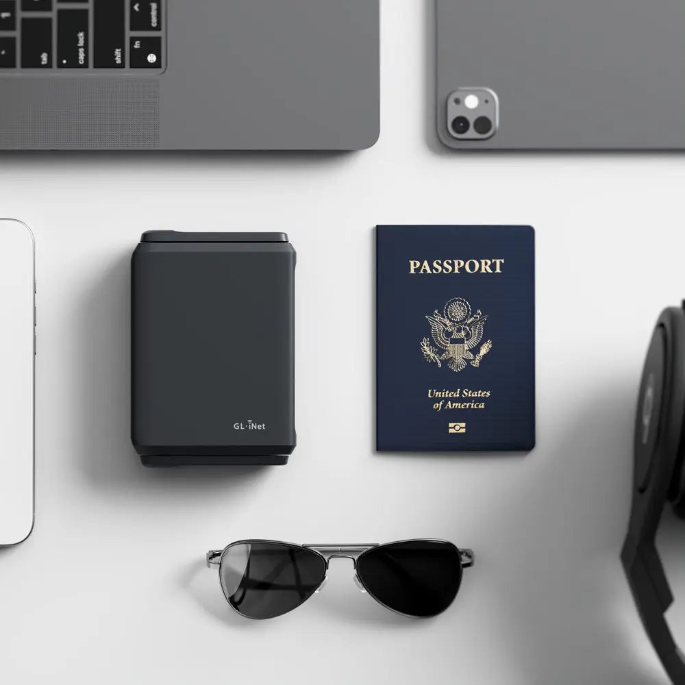 GL INet GL BE3600 Slate 7 Dual Band Wi Fi 7 Travel RouterPro