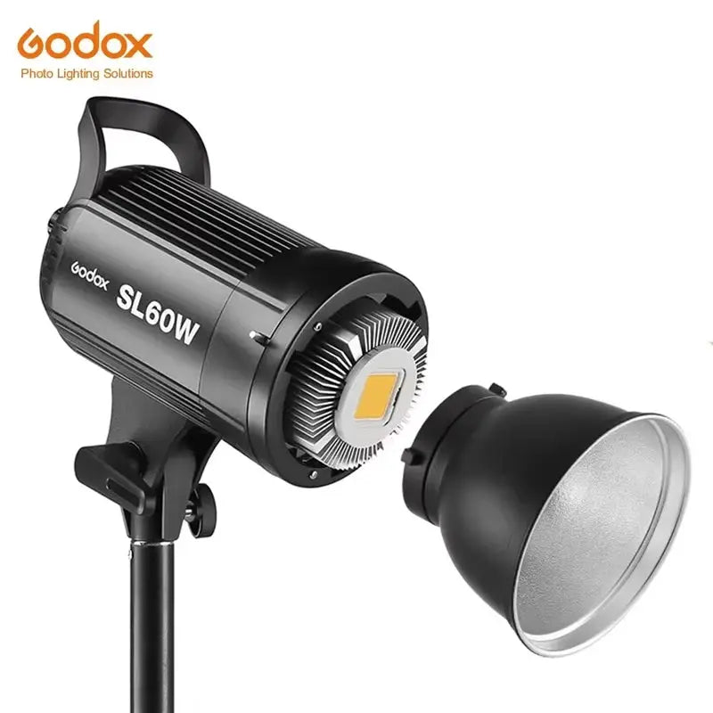 Godox SL60W LED Video Light SL-60W 5600K White Version Video Light Continuous Light Bowens Mount for Studio Video Recording by Beastly Survival Outlet