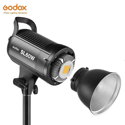 Godox SL60W LED Video Light SL-60W 5600K White Version Video Light Continuous Light Bowens Mount for Studio Video Recording by Beastly Survival Outlet