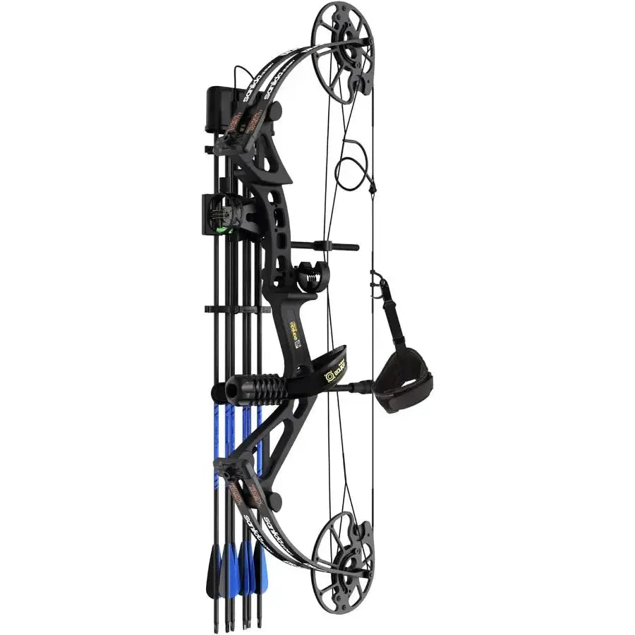 Sanlida Dragon X7 Ready to Hunt Compound Bow Package for Adults Archery Compound Bow and Arrow Set 0-70 Lbs Draw Weight No Bow Press Needed RH Only by Beastly Survival Outlet Sanlida Dragon X7 Ready to Hunt Compound Bow Package for Adults Archery Compound Bow and Arrow Set 0-70 Lbs Draw Weight No Bow Press Needed RH Only Beastly Survival Outlet