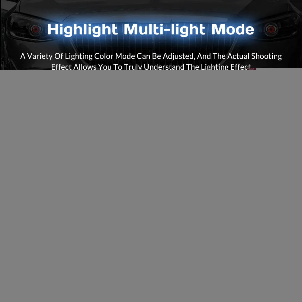 LED Devil Eye Lights 6 Modes 12V Car Remote Atmosphere Lamps