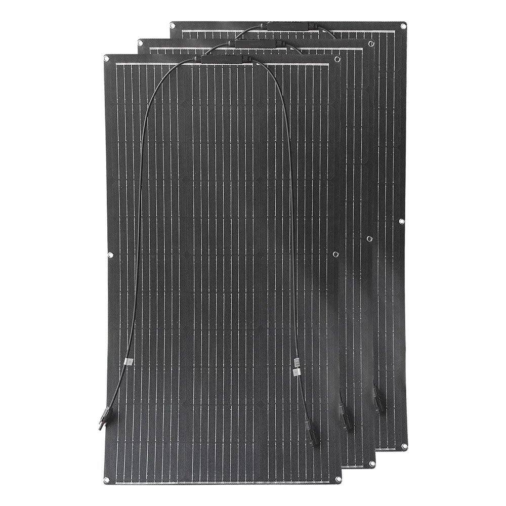 High Efficiency Solar Panel Kit 100W 200W 300W Flexible Charger