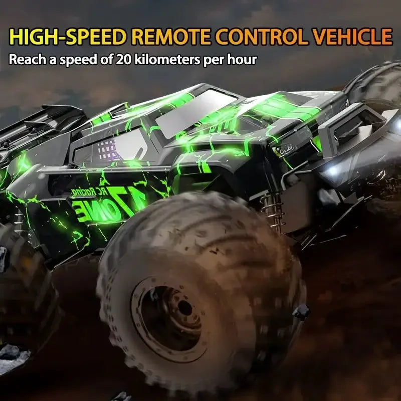 1 18 Scale RC Monster Truck High Speed Off Road Vehicle Plus by Beastly Survival Outlet