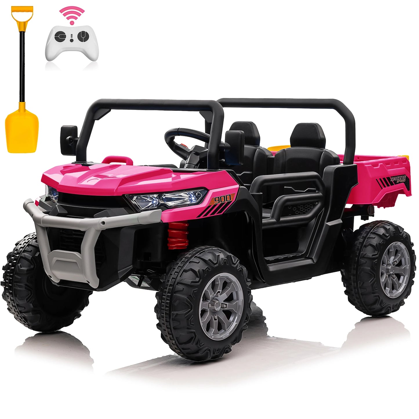 24V Ride On Dump Truck 2 Seater Kids UTV With Remote