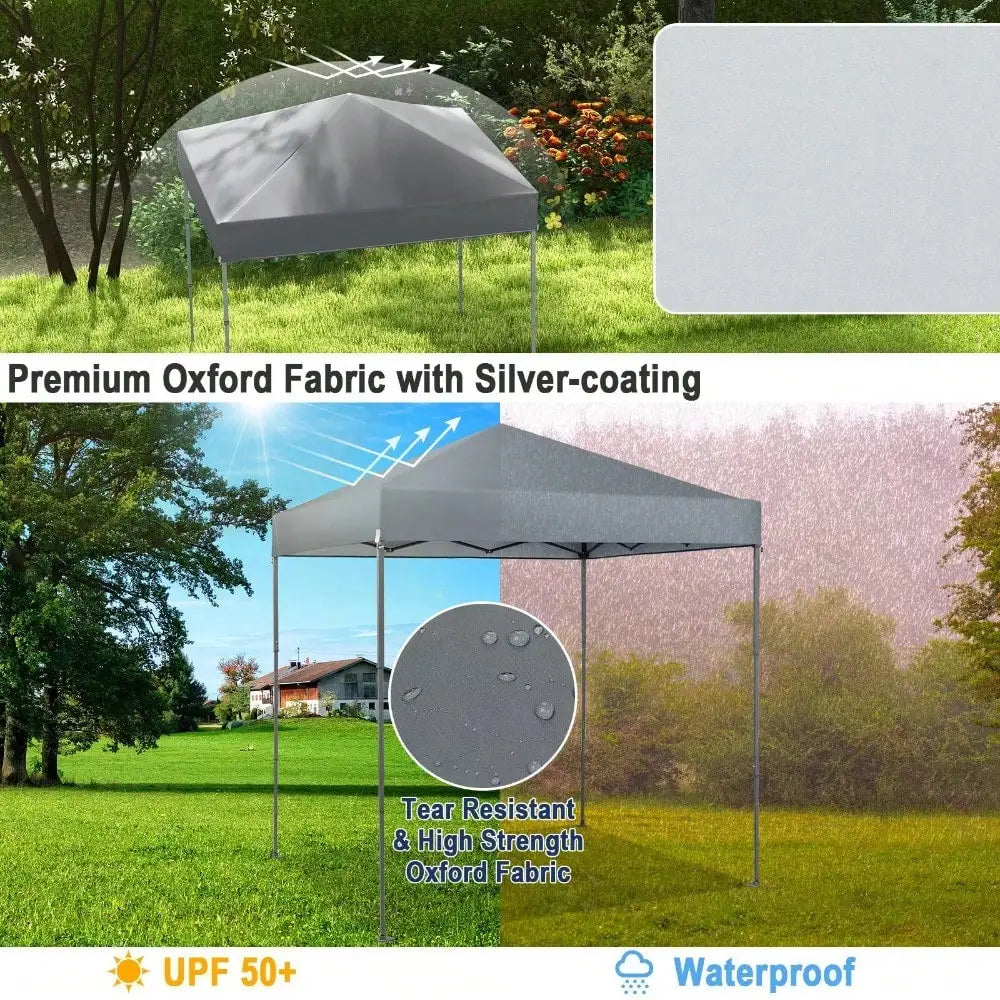 Patio 6.6x6.6ft Portable Pop-up Canopy Tent with UPF 50+ Protection