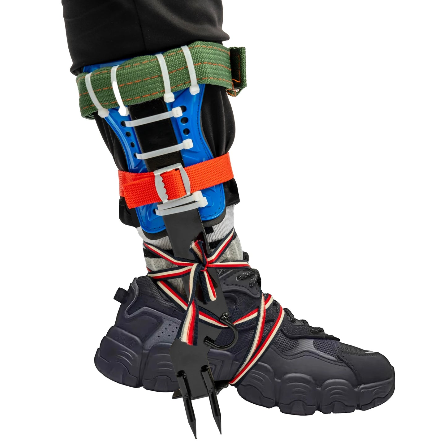 Tree Climbing Spike Set with Safety Belt Outdoor Survival
