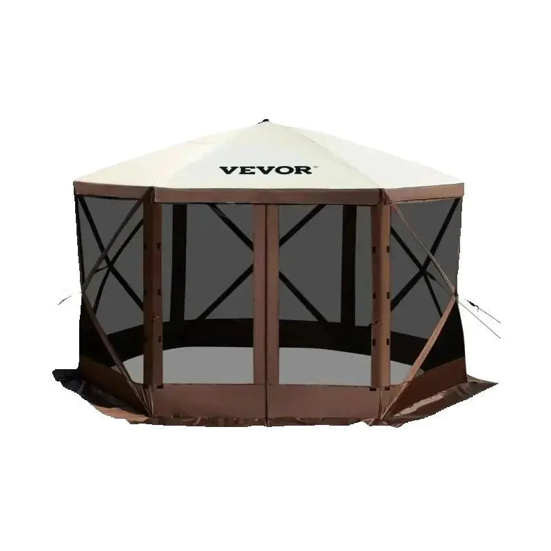 SucceBuy Pop Up Camping Gazebo 12x12 Canopy Shelter
