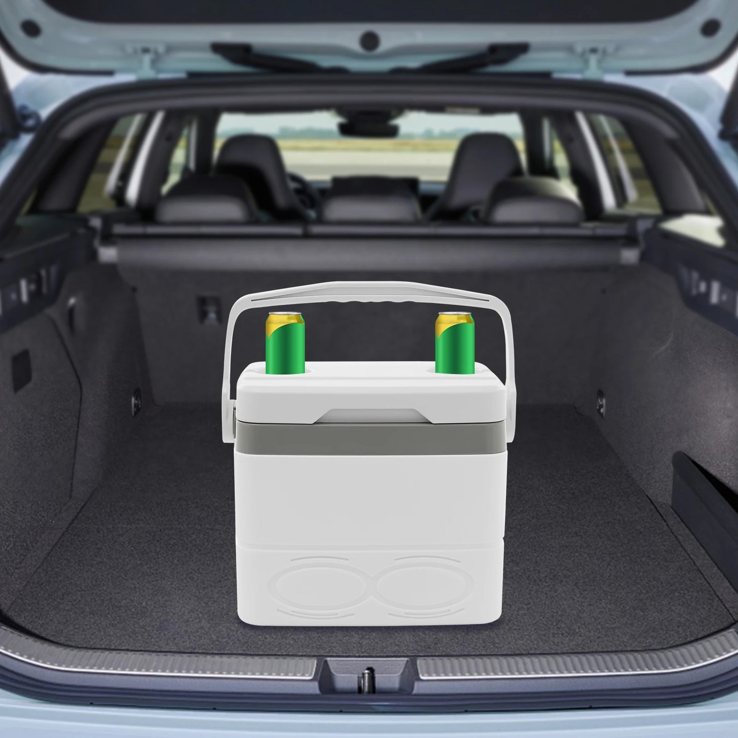 Portable 8.5L Insulated Cooler Box for Camping and Outdoor Fun