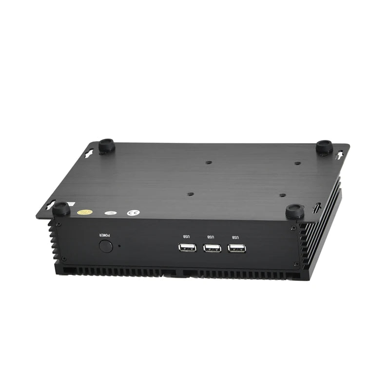 Fanless Mini PC i7 8565U Industrial Computer with Dual Display 4K