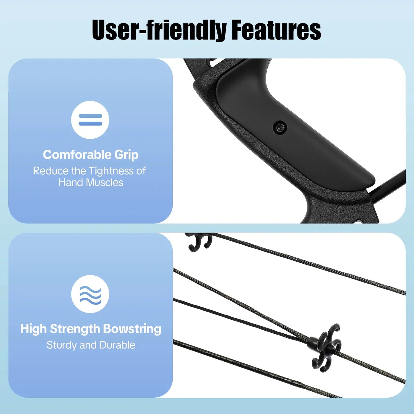 Compound Bow Hunting Kit with 12 Arrows 3-Pin Sight Adjustable Draw Weight and Length for Archery Enthusiasts,Beginners by Beastly Survival Outlet