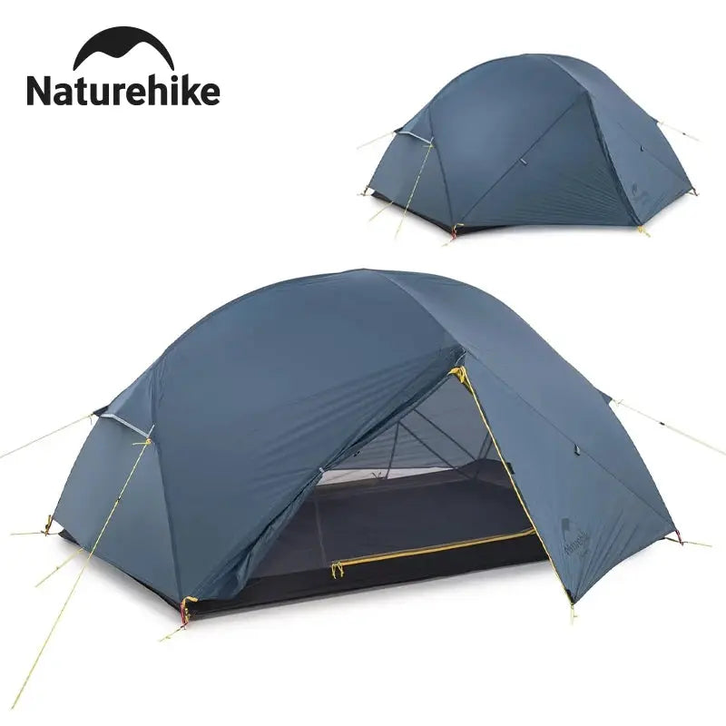 Naturehike Mongar Ultralight Tent 2 Person Waterproof PU3000mm Camping Tent Double Layer Outdoor Travel Hiking Tent by Beastly Survival Outlet