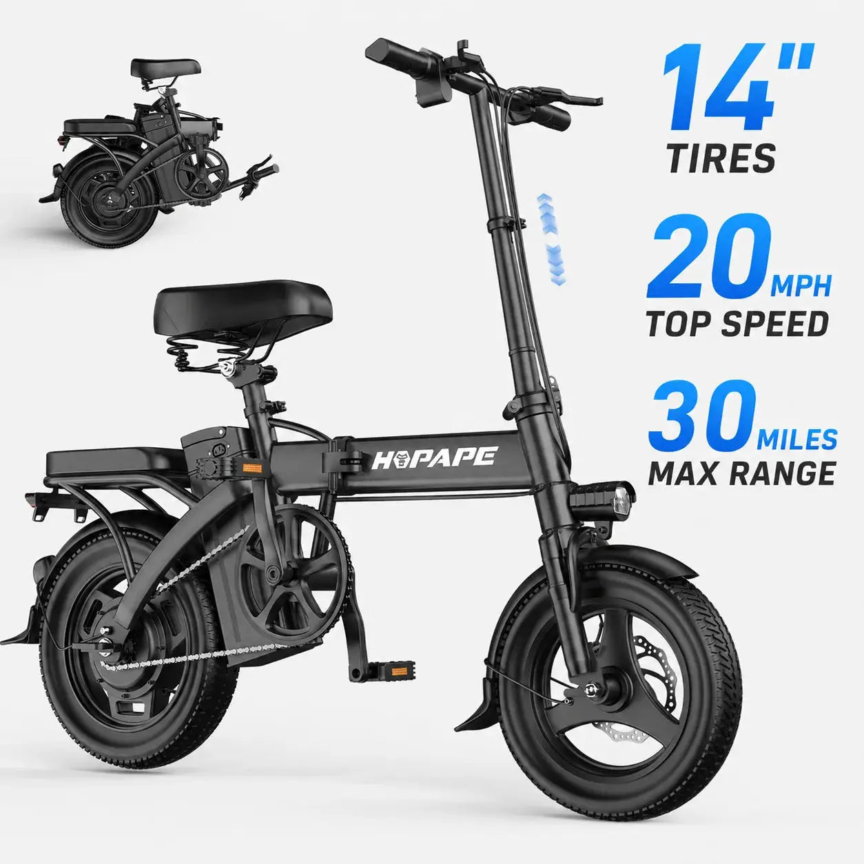 26" Fat Tire Electric Bike for Adults 48V 20Ah Battery 1000W Motor (Peak 1500W) 25-30MPH Fast Mountain Ebike Snow Beach Bicycle by Beastly Survival Outlet