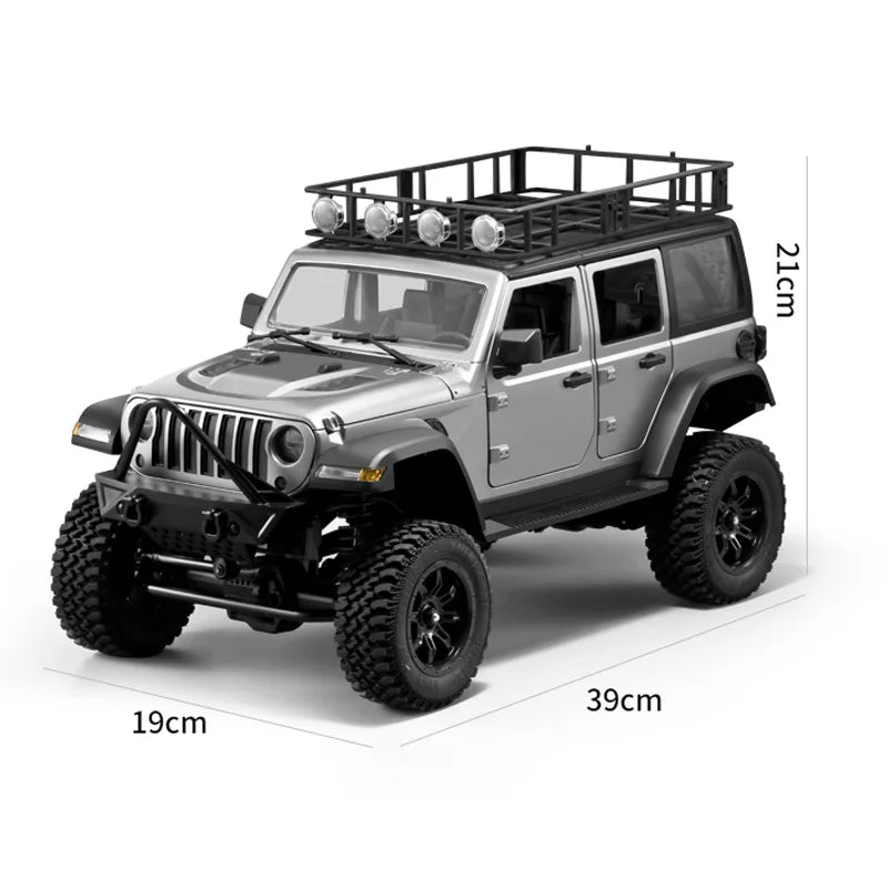 MN128 Twelfth Scale RC Crawler With LED Light 2.4G Vehicle