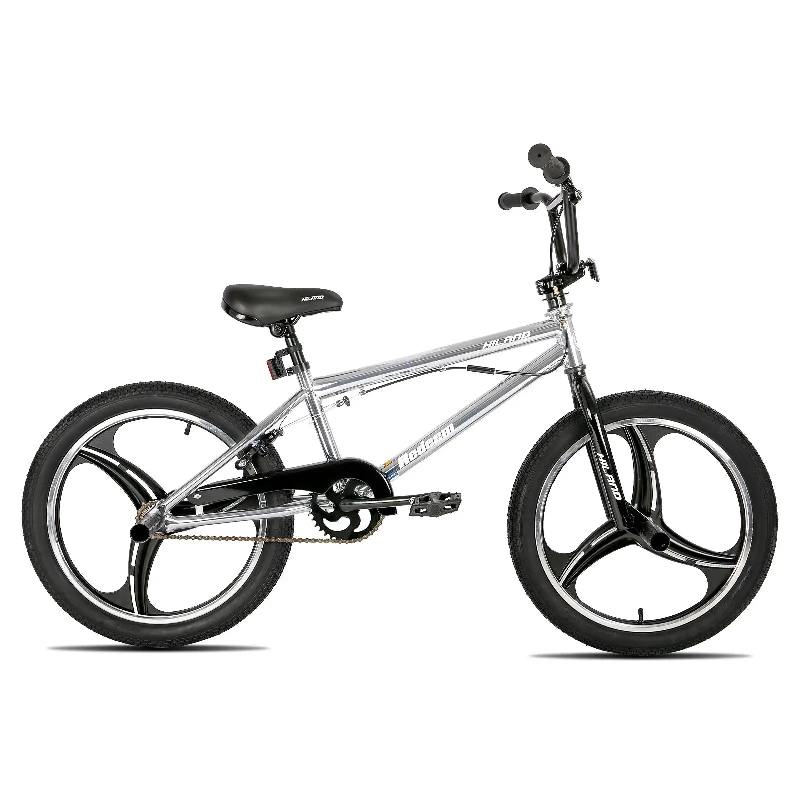Hiland 20 Inch Kids BMX Bike Freestyle 360 Degree Rotor Pegs by Beastly Survival Outlet