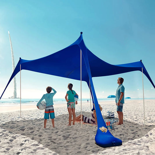 Portable Outdoor Canopy Tent for Lawn Beach Camping Protection