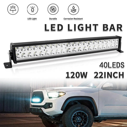 Super Slim LED Light Bar for Tractor Offroad Truck 78W 120W 156W