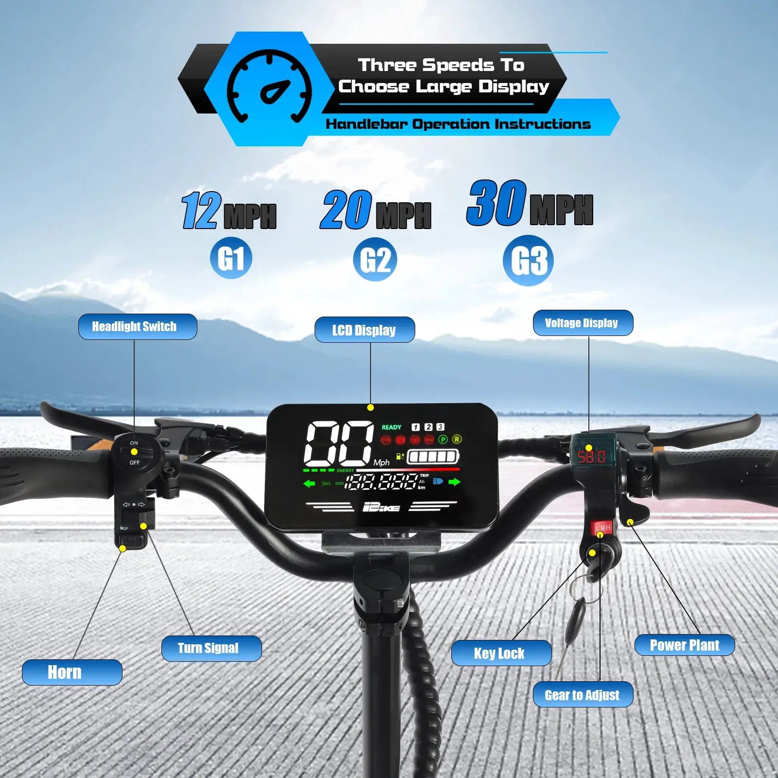 Arwibon Q30 Adult Electric Scooter 2500W Motor Top Speed 30MPH, 48V13/16AH, 11 Inch Off-Road Tires Sport Folding EScooter by Beastly Survival Outlet
