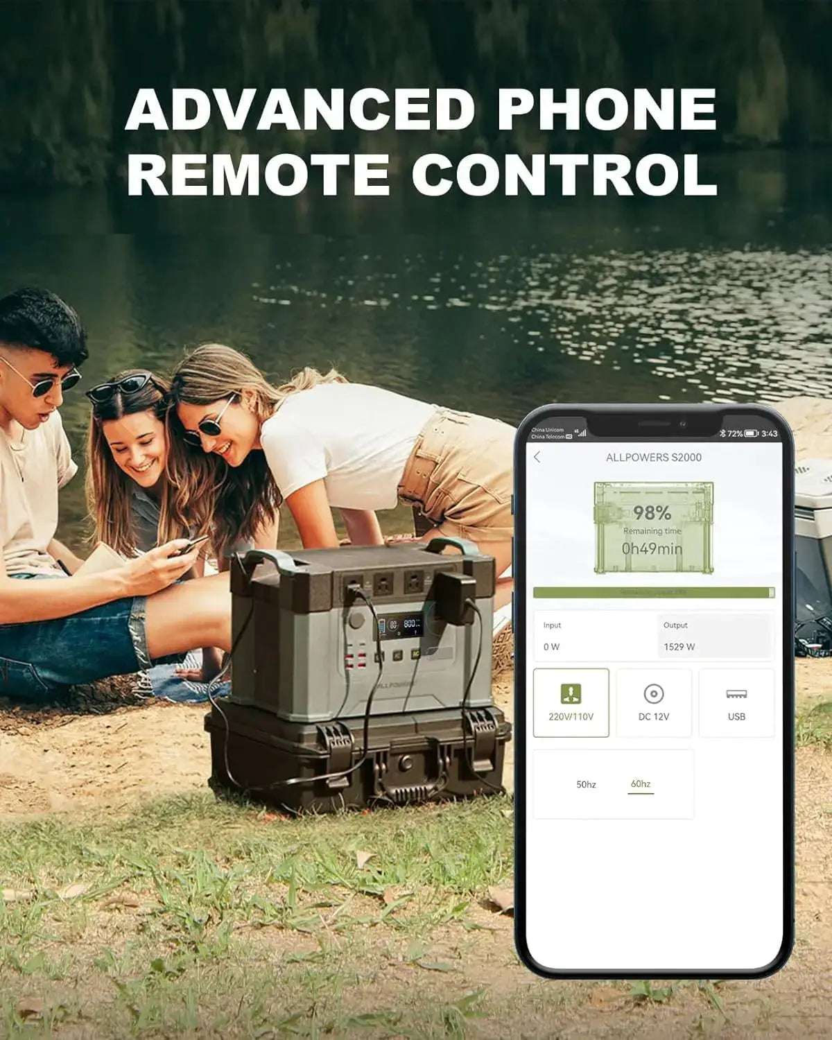 ALLPOWERS S2000 PRO Power station 2400W（Peak 4000W）Solar Generator 1451WH Power Supply with UPS for Camping Home Use Emergency by Beastly Survival Outlet