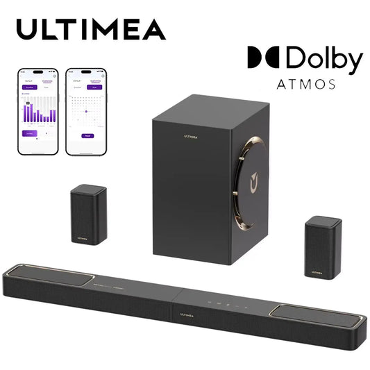 Ultimea 460W 5 1 2Ch Sound Bar With Dolby Atmos Surround TVs by Beastly Survival Outlet