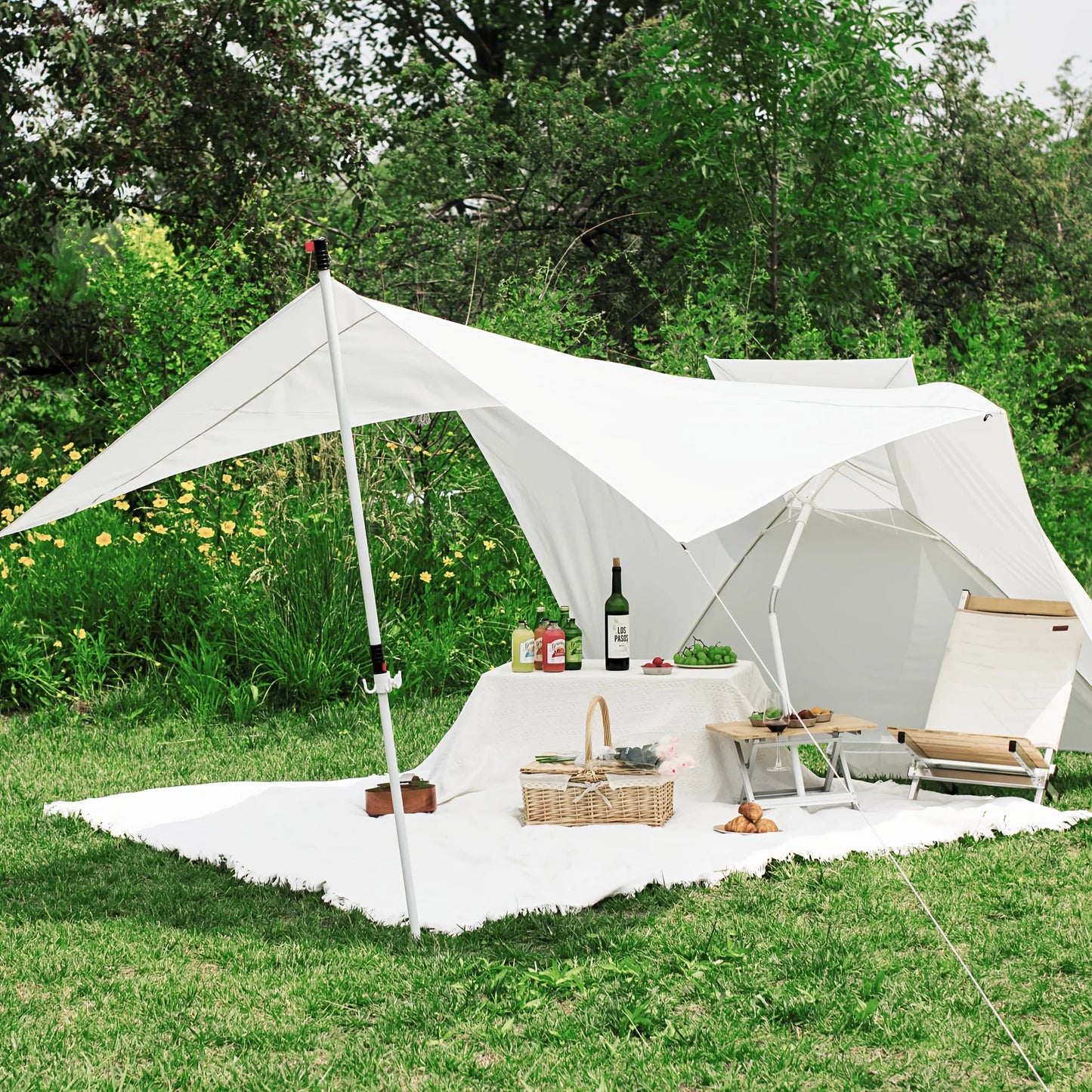 KingCamp Beach Umbrella Tent Outdoor Sun Shelter for Camping