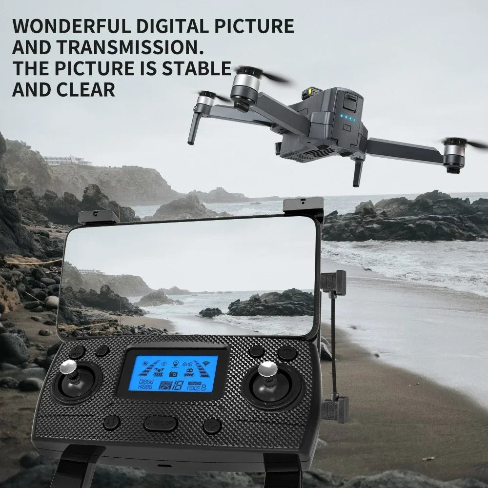 L109 Pro Max GPS Drone 4K 3 Axis PTZ Dual Camera Drone