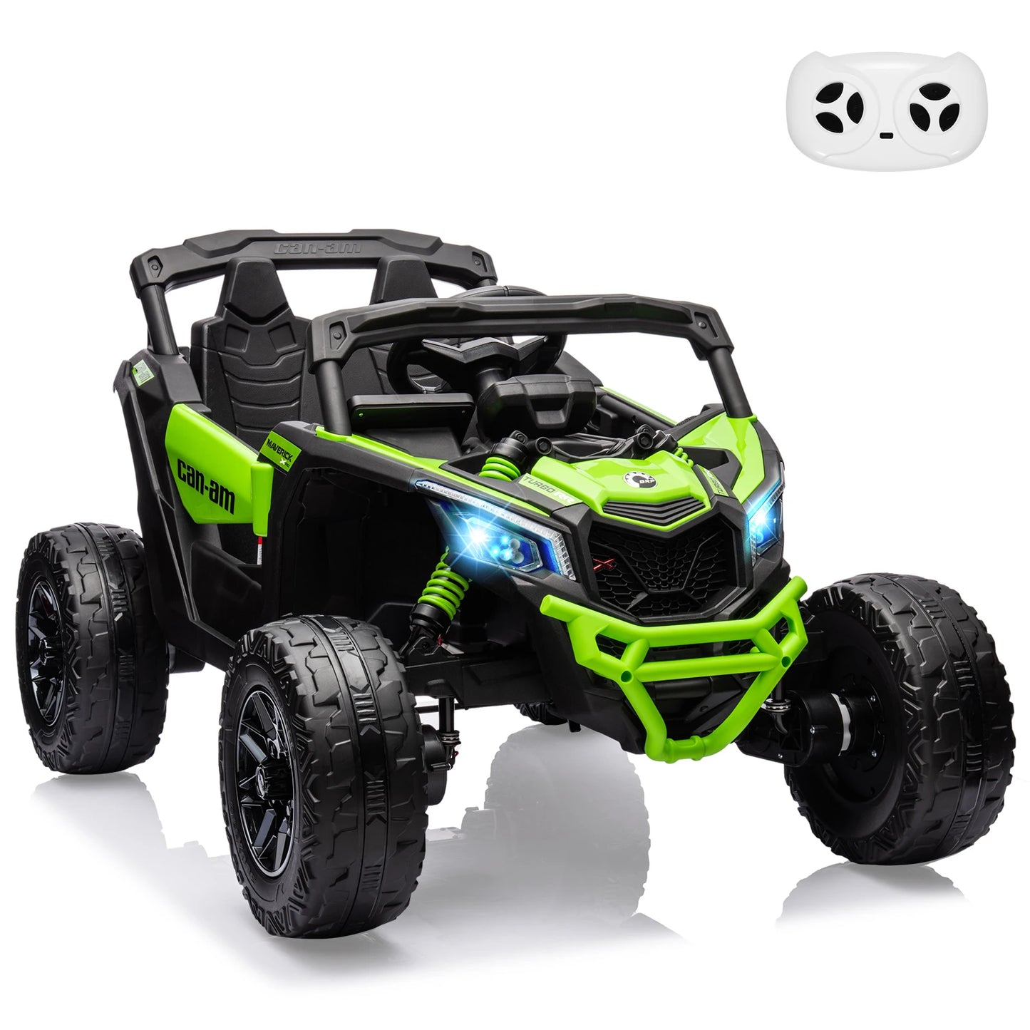 Licensed Can Am Electric Kids UTV Ride On Car Remote