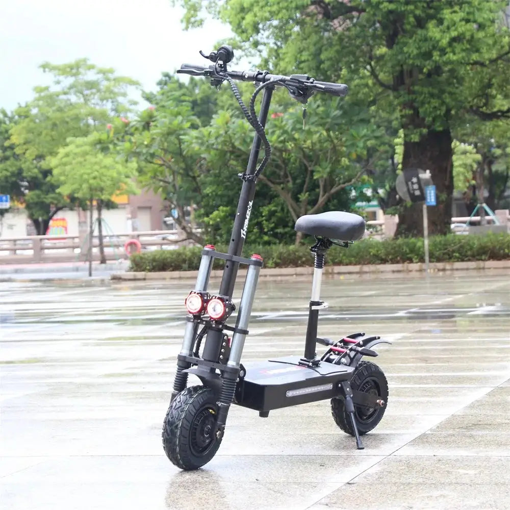 Poland USA S3-11 dualtron elektroroller Range 100-120KM Foldable Electric Scooters Adult 6000w 11 inch Offroad Tire e scooter by Beastly Survival Outlet