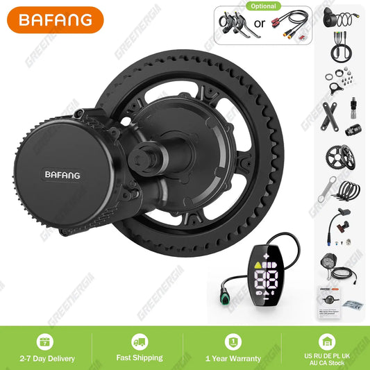Bafang 750W 48V Motor Kit Complete Set Electric Bike Middle Drive 8fun BBS02 BBS02B eBike Conversion Kit Central Bicycle Engine by Beastly Survival Outlet
