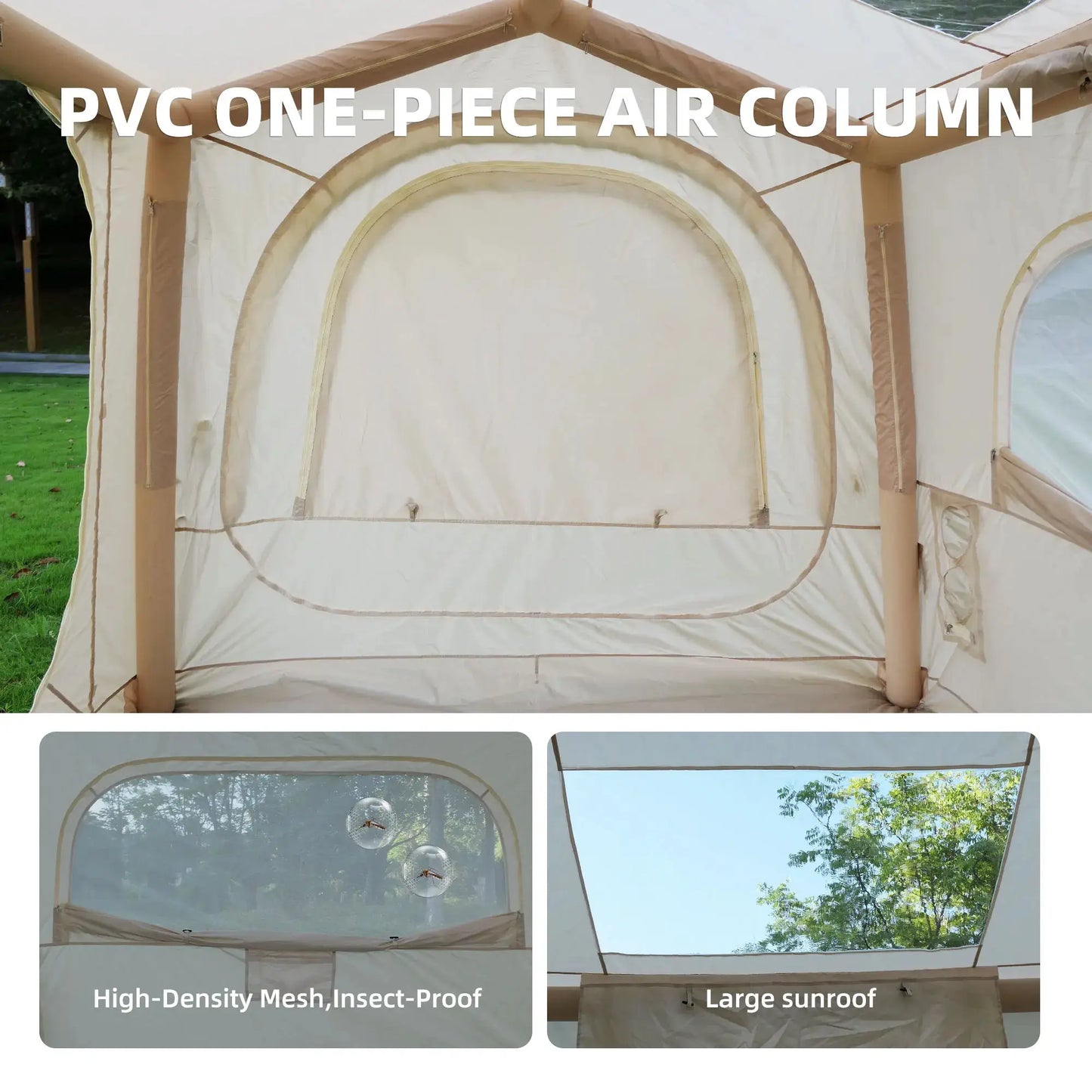 Inflatable SUV Camping Tent Easy Setup Waterproof Glamping 8 by Beastly Survival Outlet