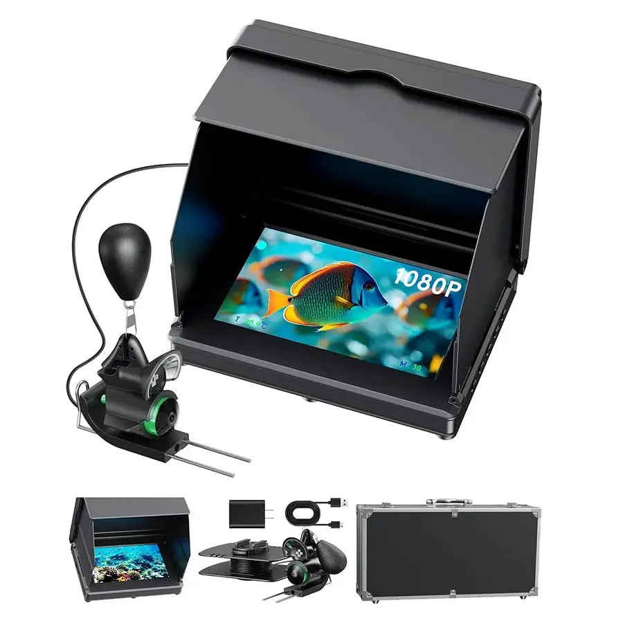 Underwater Fishing Camera 5 Inch HD LCD Display 10000mAh Kit by Beastly Survival Outlet