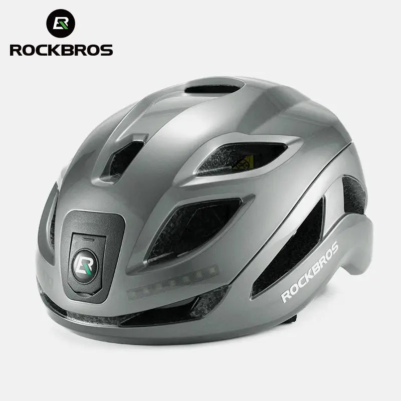 ROCKBROS Cycling Light Helmet Type-C Charging Electric LED Front Light Helmet Night Cycling Safety Helmet Bicycle Scooter Helmet by Beastly Survival Outlet ROCKBROS Cycling Light Helmet Type-C Charging Electric LED Front Light Helmet Night Cycling Safety Helmet Bicycle Scooter Helmet Beastly Survival Outlet