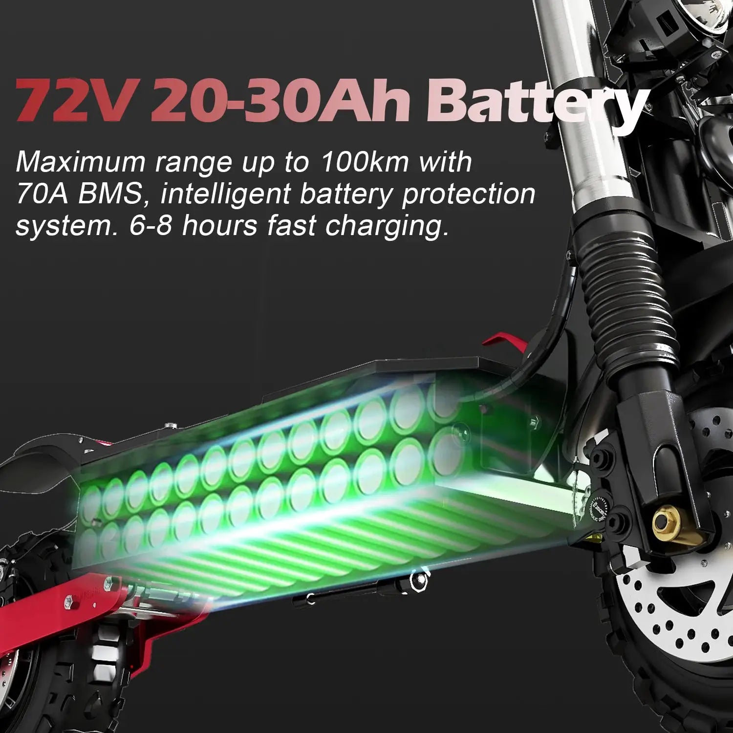 [8 models]10/11 Inch 48V-72V 1000W-6000W Electric Scooter 50-85km/h Fast E Scooter Off Road Electric Kick Scooter Foldable Adult by Beastly Survival Outlet