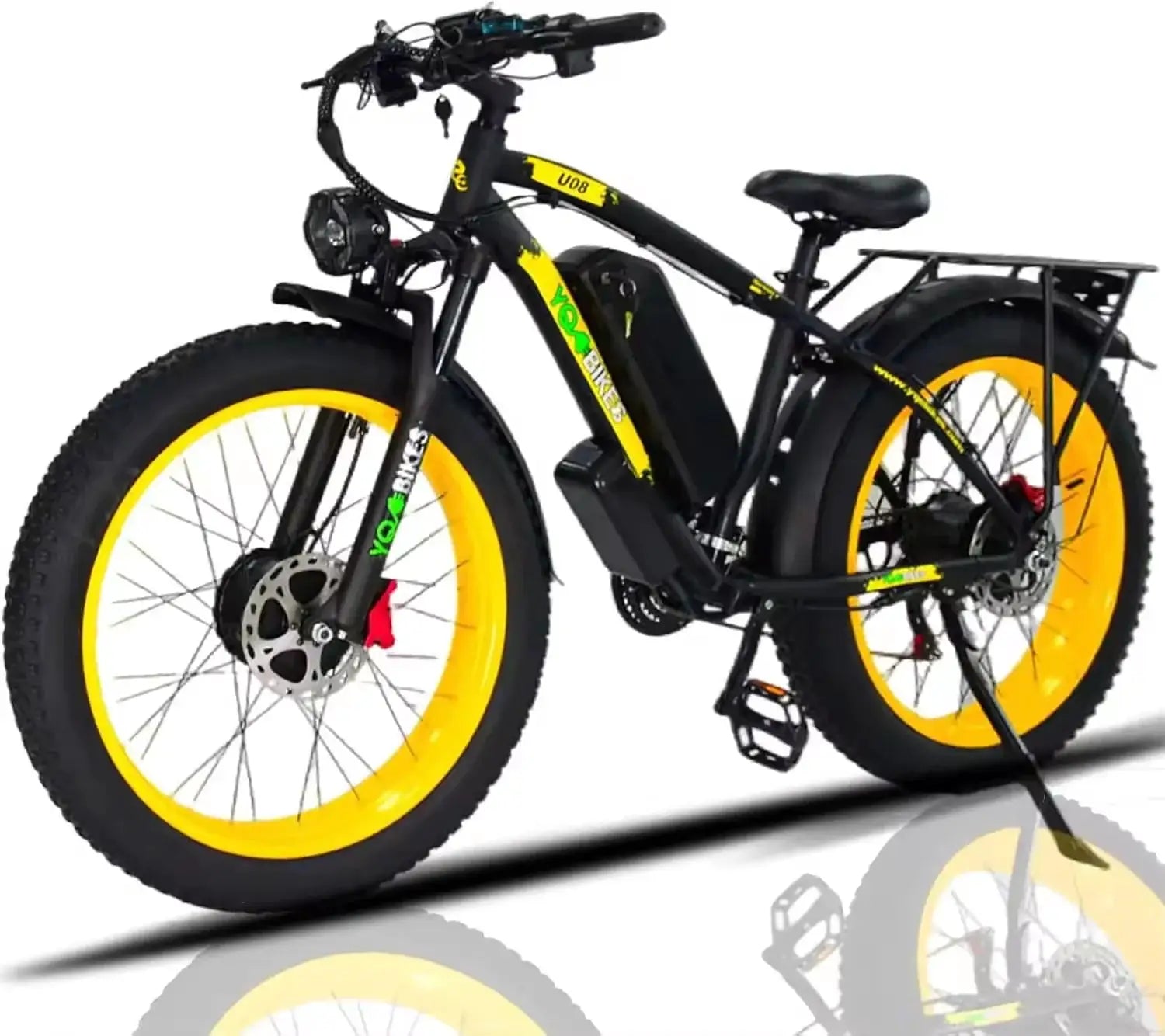 3000W Electric Bike for Adult,60KM/H Dual Motor Electric Bike Fat, Motorcycle Hydraulic Brake Dual Motor ebike Electric Bicycle by Beastly Survival Outlet