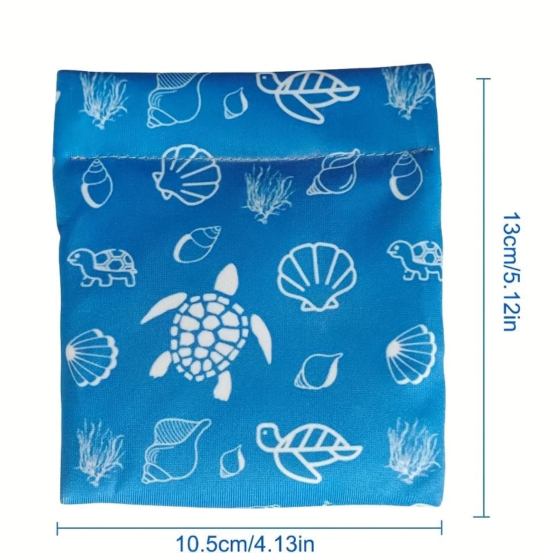 Sand Remover Bag and Brush for Beach Vacation and Camping Essentials