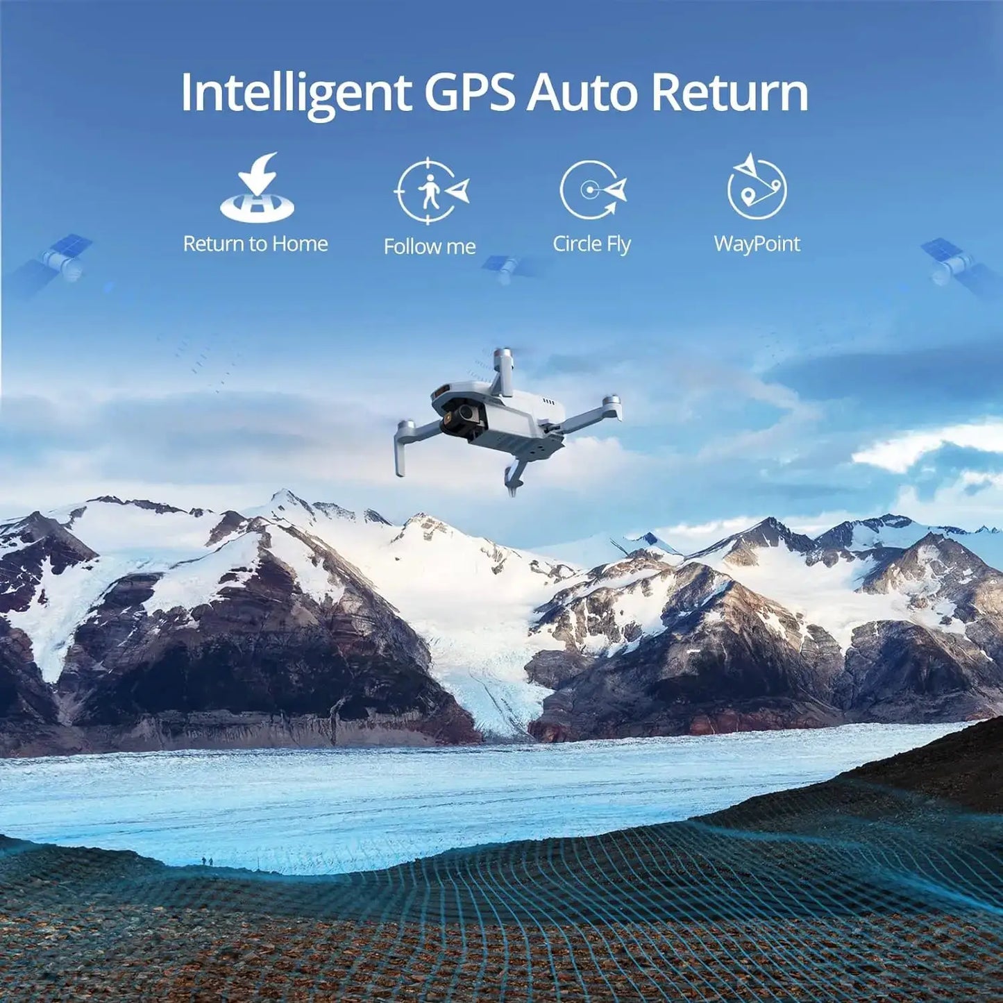 Potensic C0 Single Axis Gimbal 4K GPS Drones Professional Under 249g Max 4-KM for Adults and Beginners ATOM SE by Beastly Survival Outlet
