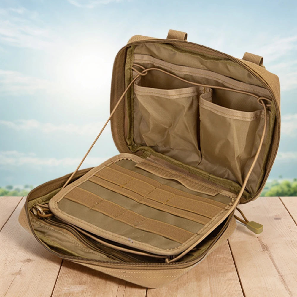 Edc Organizer Pouch Multi Pocket Emergency Survival Pack Kit