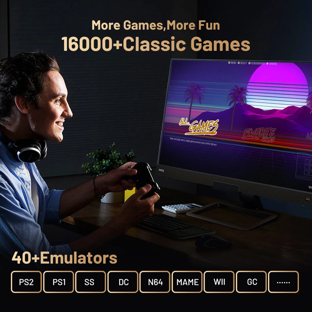 Kinhank Super Console X5 Pro Retro Game Console With 16000 Games