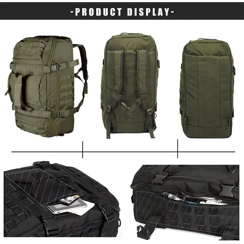 40L 60L 80L Waterproof Travel Bags Large Capacity Luggage Bags Men Duffel Bag Travel Tote Weekend Bag Duffel Bags by Beastly Survival Outlet