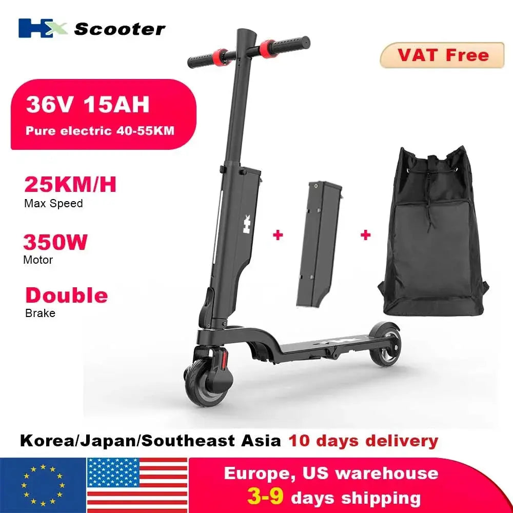 HX X6 Foldable Electric Scooter 350W 25KMH For Adults XS Max by Beastly Survival Outlet